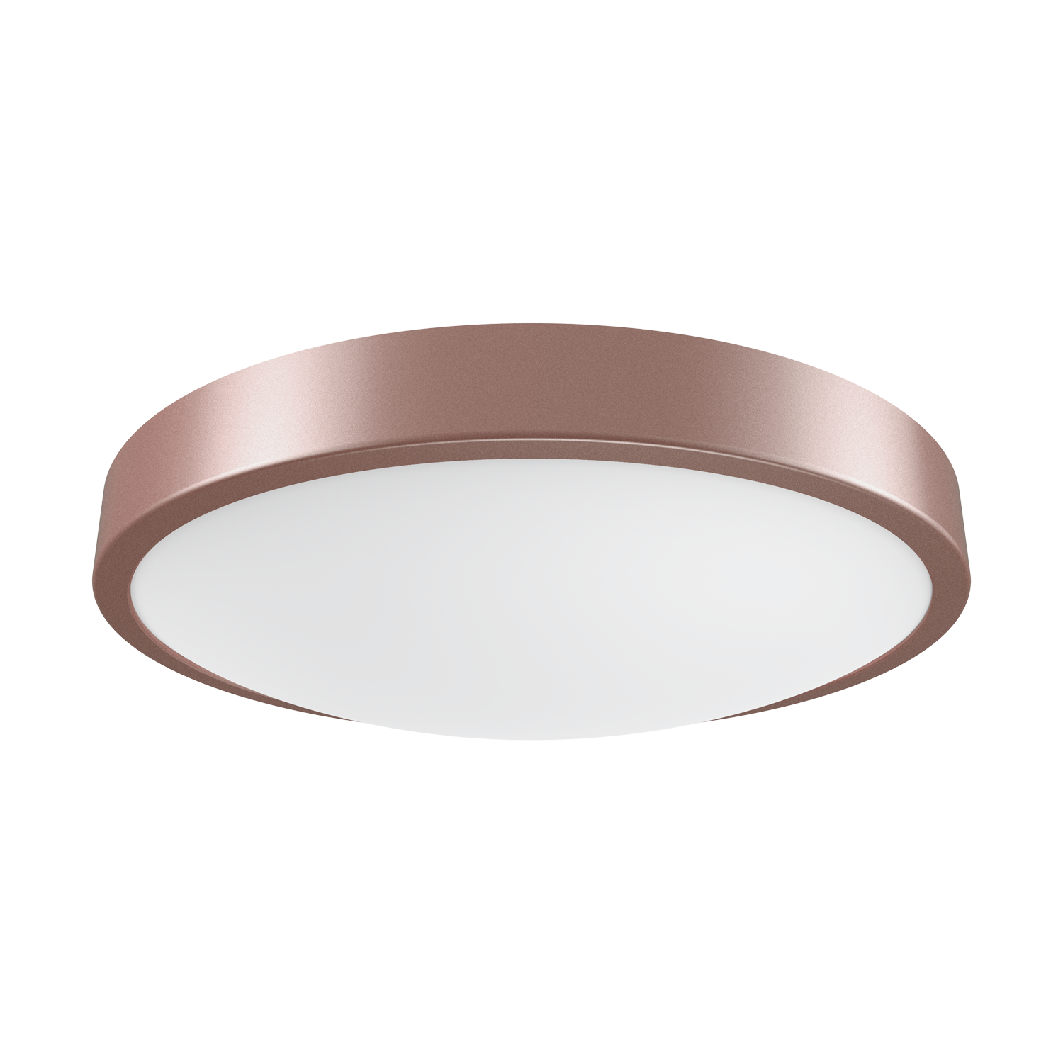 LED Rose Gold Trim Ceiling Light