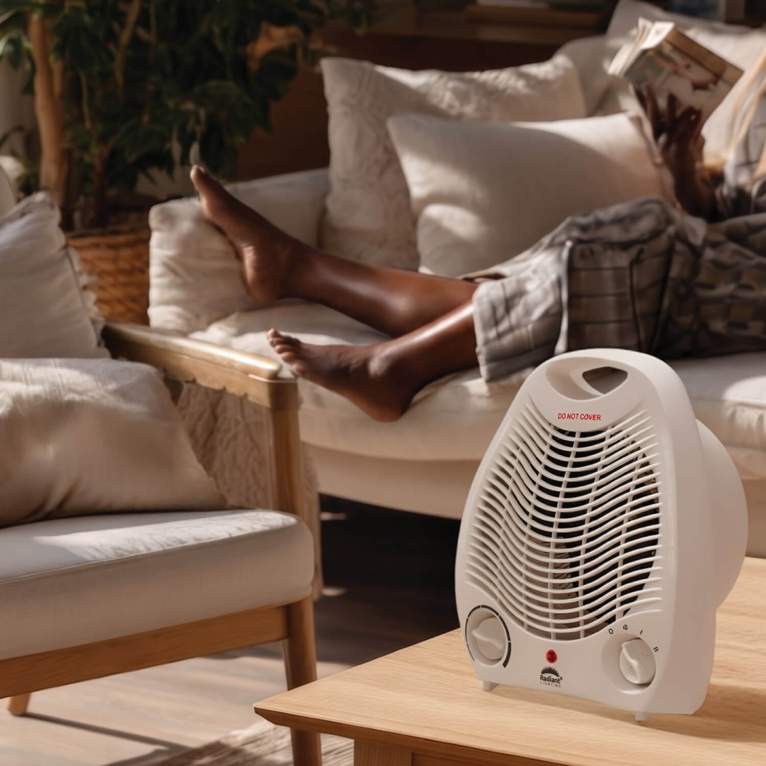 Fan Heater With Thermostat