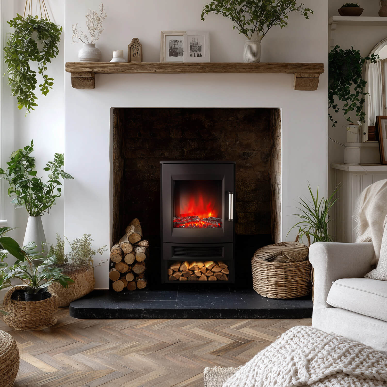 Wifi Free-Standing Decorative Heater