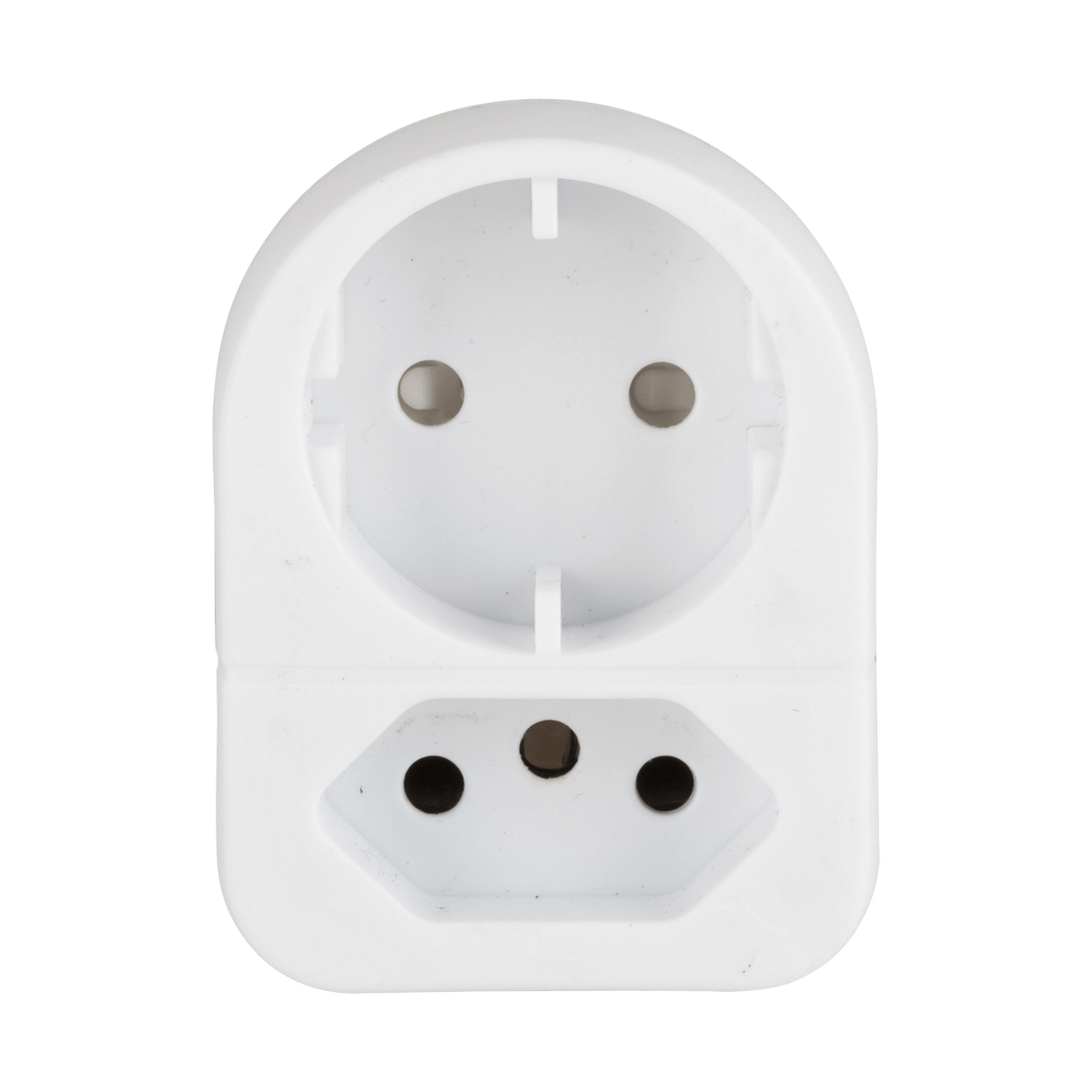 Plug Connection Adapter Side Compact 2-Way Electrical Plug Adaptor - Basic Electical