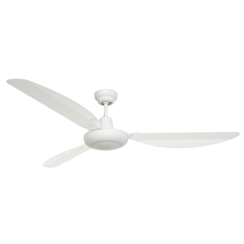Harrier White 1465mm Ceiling Fan | 3-Speed Wall Control | 86W Motor